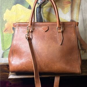 I Medici Firenze Brown Leather Bag